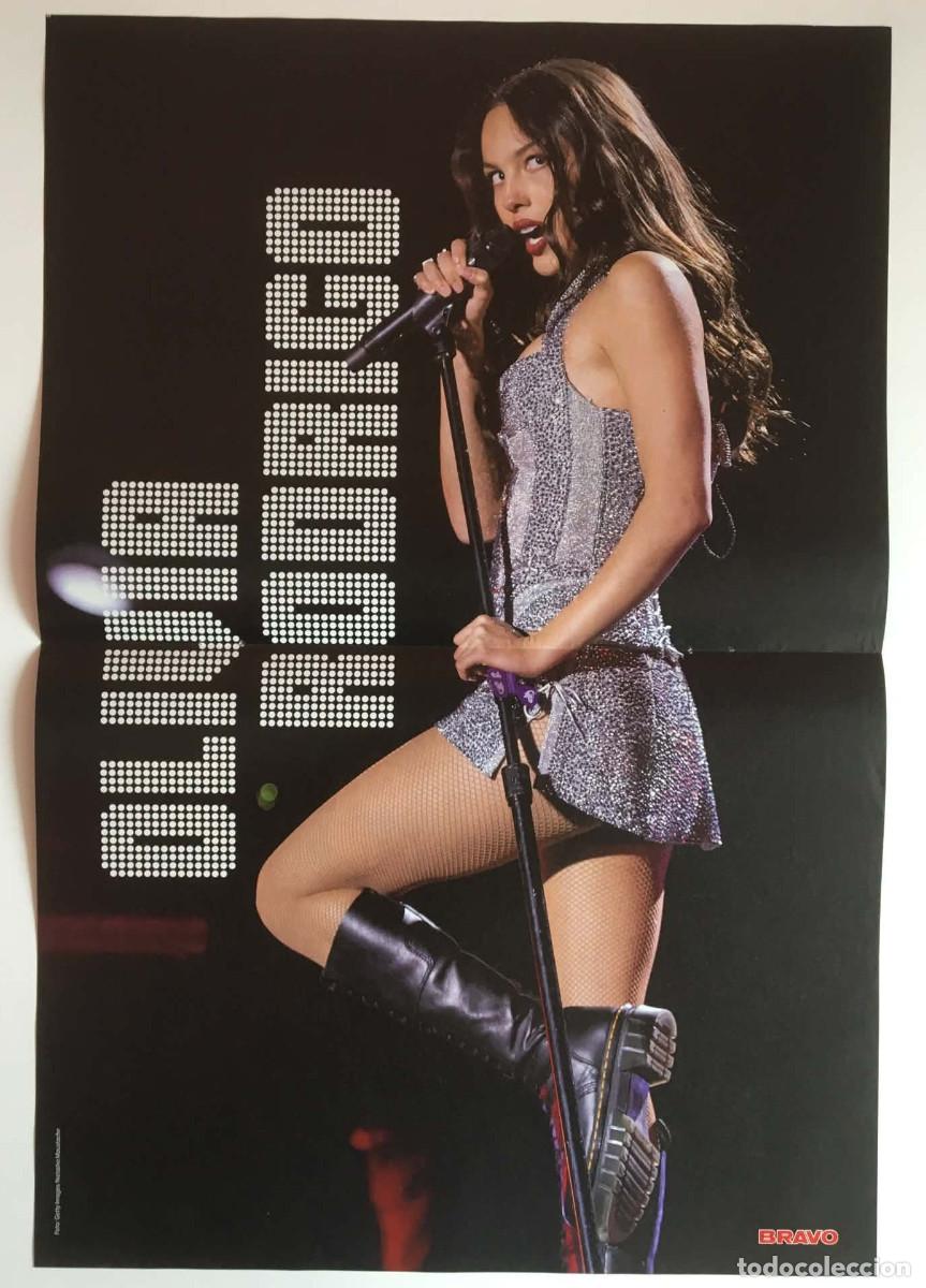 Coleccionismo de carteles: Olivia Rodrigo Guts World Tour / Ikkimel Double-Sided Poster Bravo Germany 2025 Music
