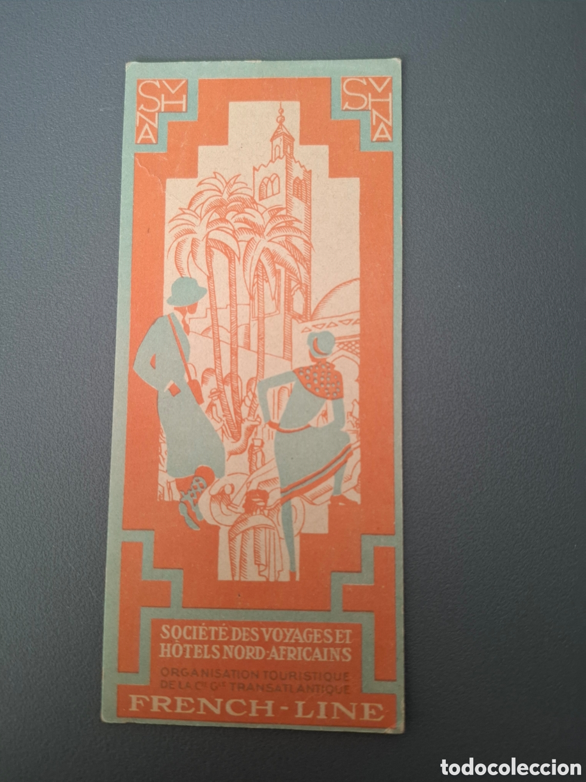 Coleccionismo de carteles: Publicidad compa&ntilde;&iacute;a French- Line - 1930