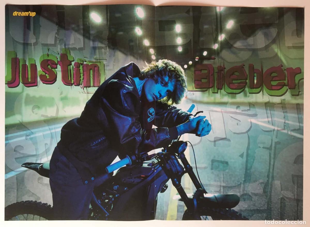 Coleccionismo de carteles: Justin Bieber / Tayc Double Sided Poster Dream up Magazine France Music Pop Urban