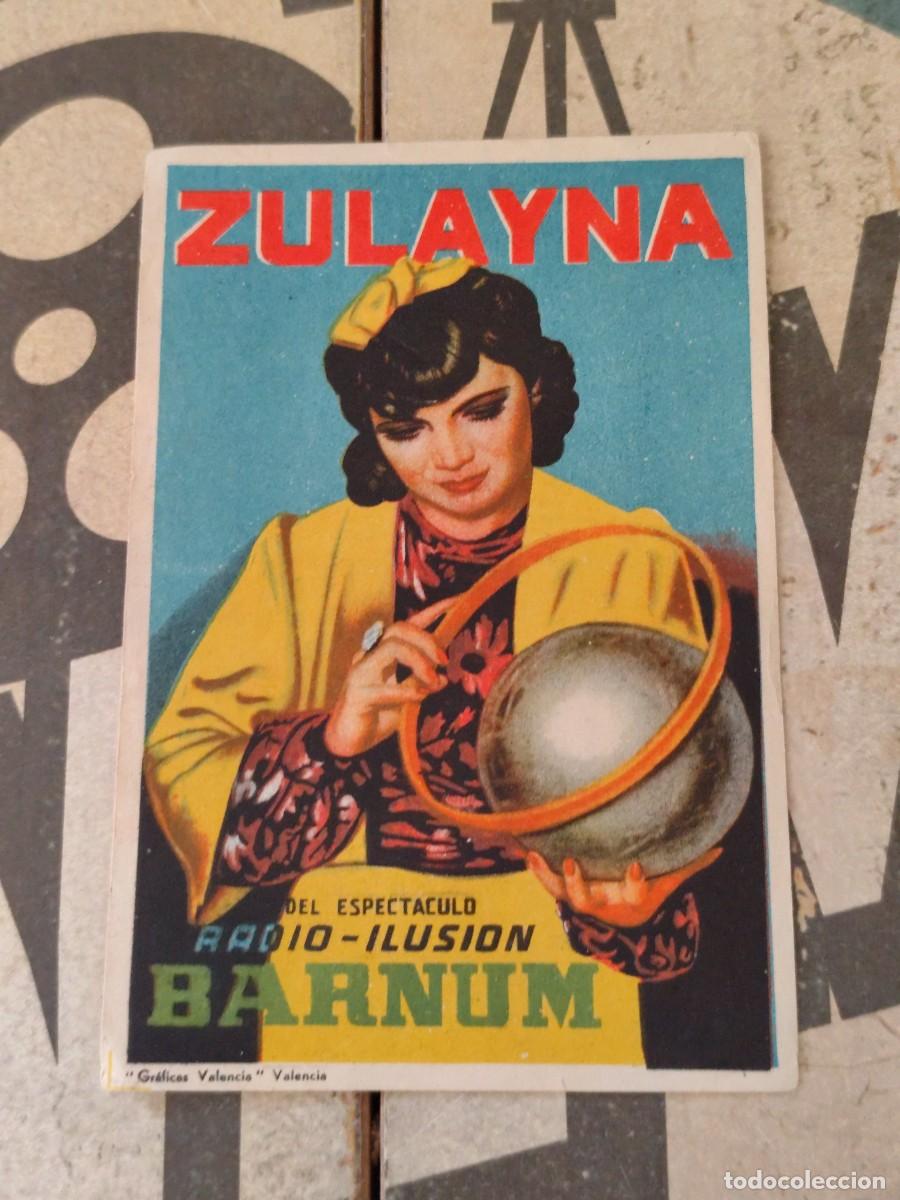 Coleccionismo de carteles: Barnun con Zulayna en Radio ilusi&oacute;n