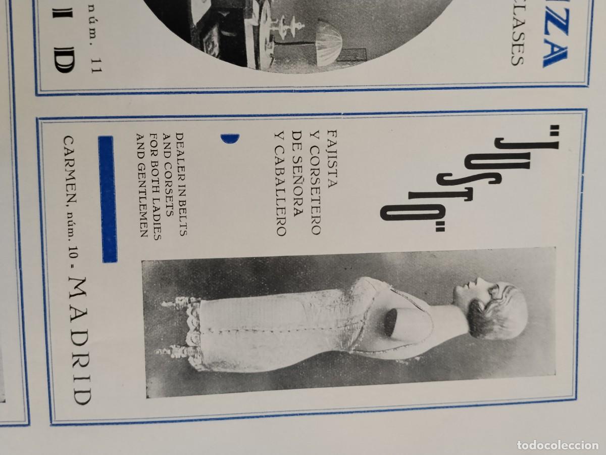 Coleccionismo de carteles: FABRICA PEINES Y ARTICULOS DE CONCHA ANTONIO BENITO MADRID HOJA REVISTA A&Ntilde;O 1931-1932