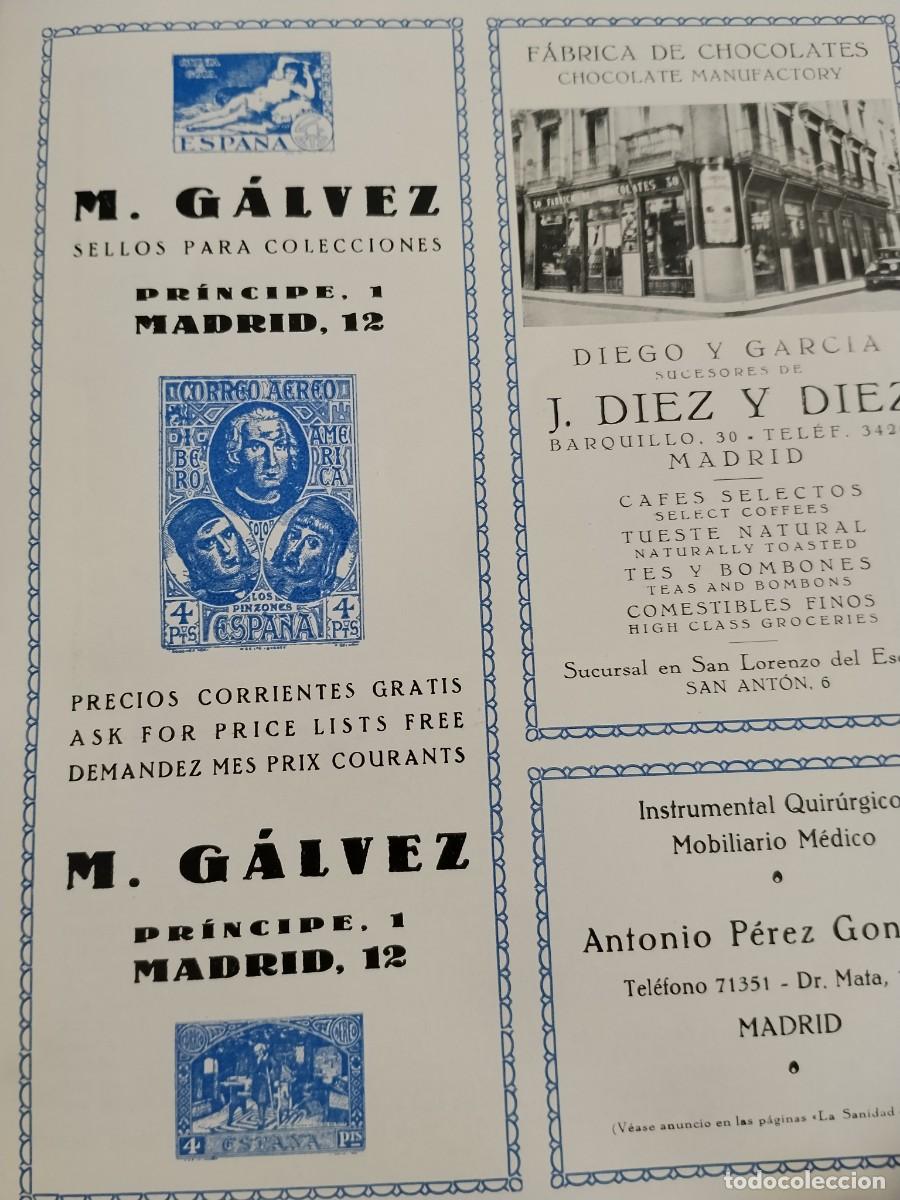 Coleccionismo de carteles: M. GALVEZ SELLOS PARA COLECCIONES MADRID HOJA REVISTA A&Ntilde;O 1931-1932