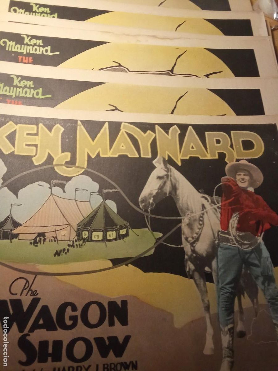 Coleccionismo de carteles: The Wagon Show.Ken Maynard. - Foto 1