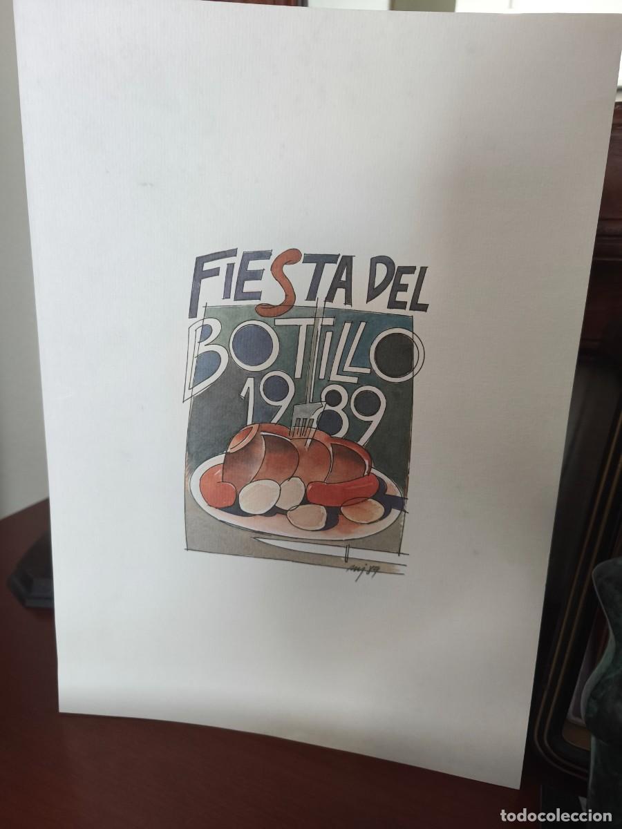 Coleccionismo de carteles: Cartel fiesta del botillo 1989