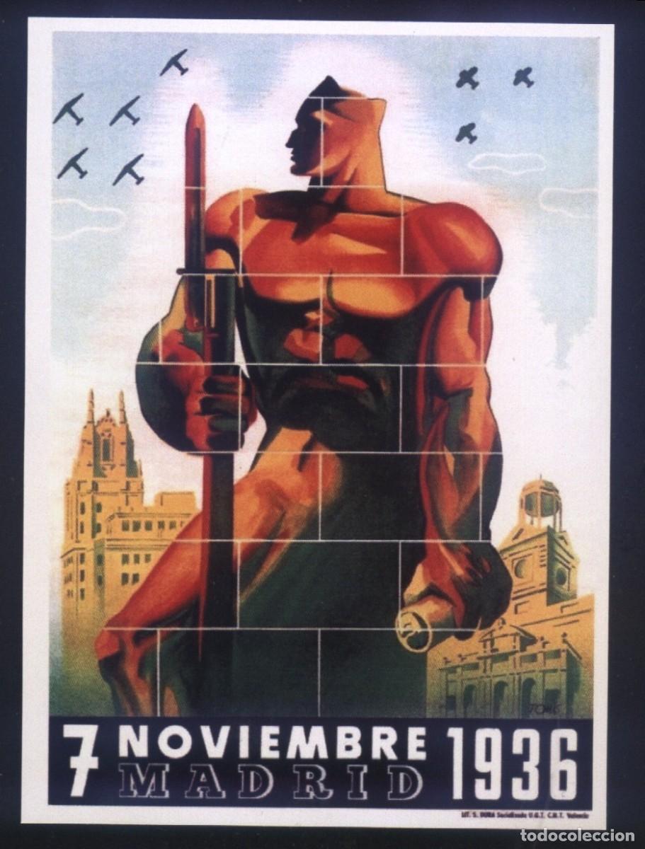 Coleccionismo de carteles: B-1172- GUERRA CIVIL ESPA&Ntilde;OLA. 7 NOVIEMBRE 1936. MADRID.
