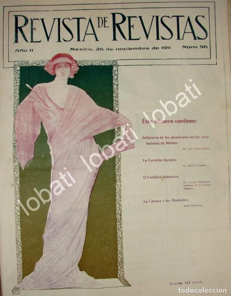 Coleccionismo de carteles: PORTADA ANTIGUA ORIGINAL 1911 DE ROBERTO MONTENEGRO / PINTORES