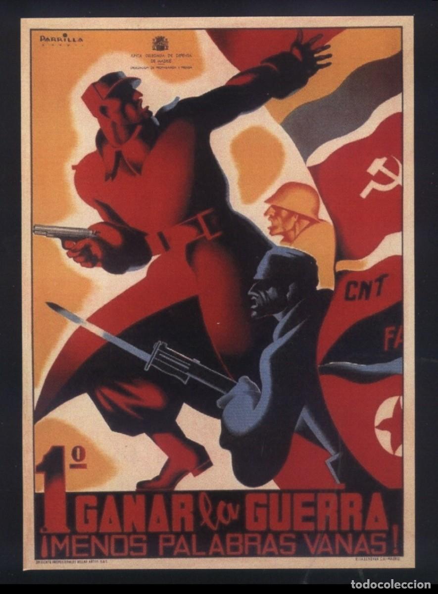 Coleccionismo de carteles: B-1181- GUERRA CIVIL ESPA&Ntilde;OLA. 1&ordm; GANAR LA GUERRA.