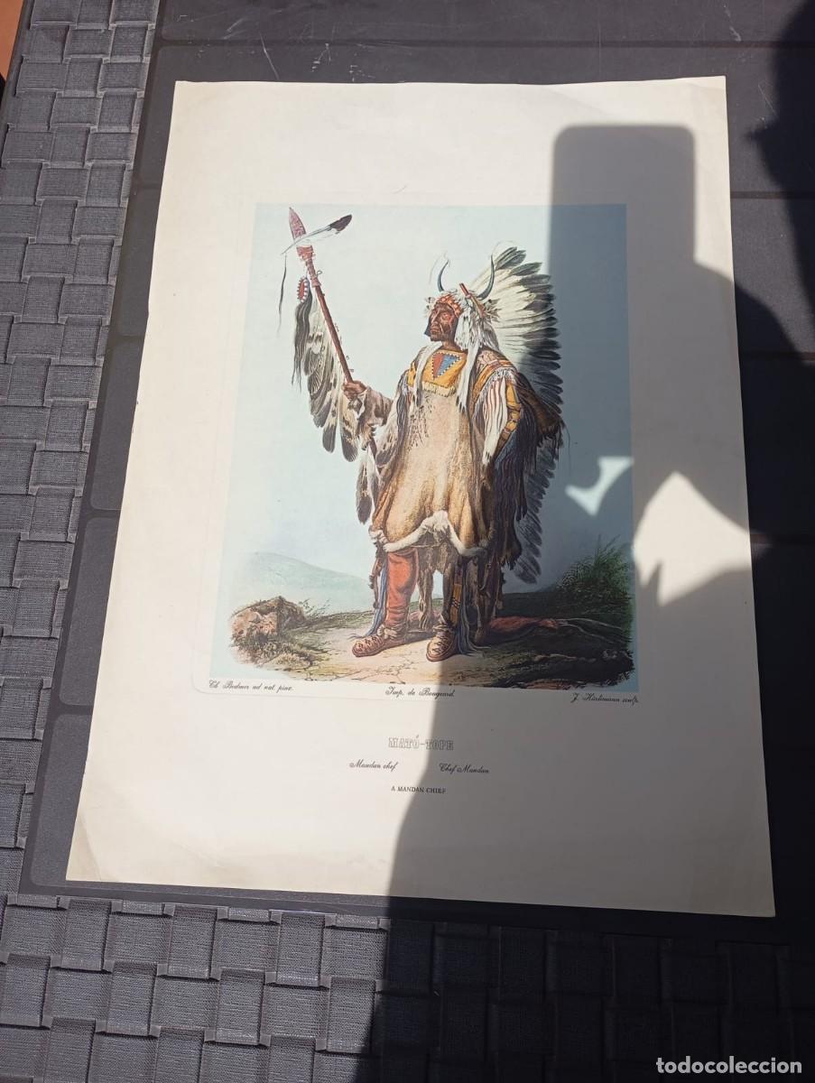 Coleccionismo de carteles: P&Oacute;STER 32 X 44,5 MAT&Oacute; TOPE ( A MANDAN CHIEF) REF. UR EST