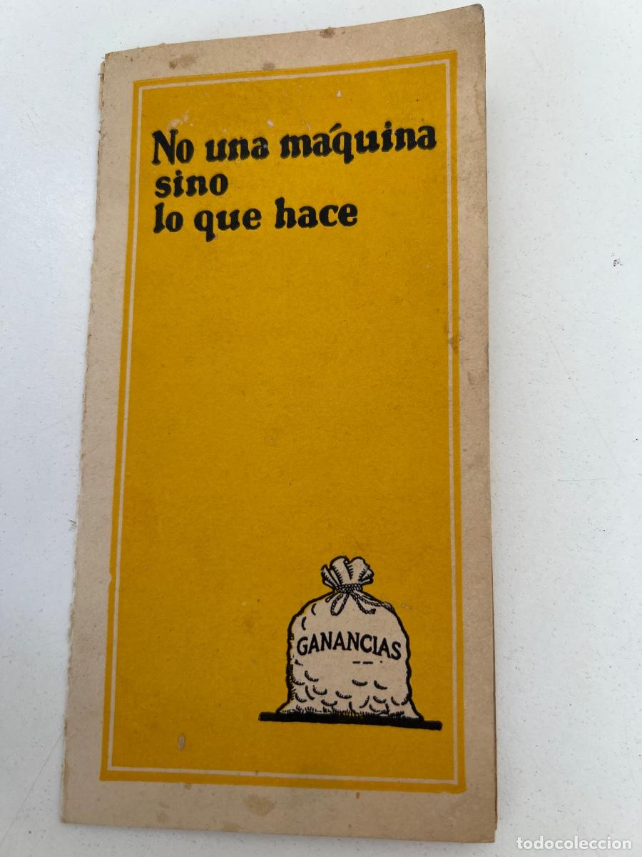 Coleccionismo de carteles: TARJETA CATALOGO PUBLICITARIO CAJA REGISTRADORA NATIONAL A&Ntilde;OS 20