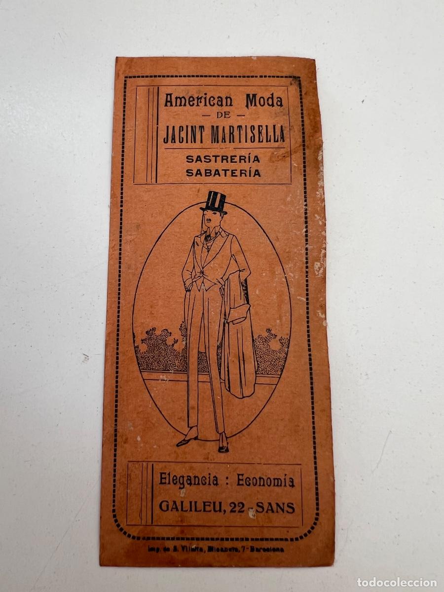 Coleccionismo de carteles: CATALOGO PUBLICITARIO JACINT MARTISELLA SASTRERIA SANS A&Ntilde;OS 20 PROGRAMA DE FESTA MAJOR