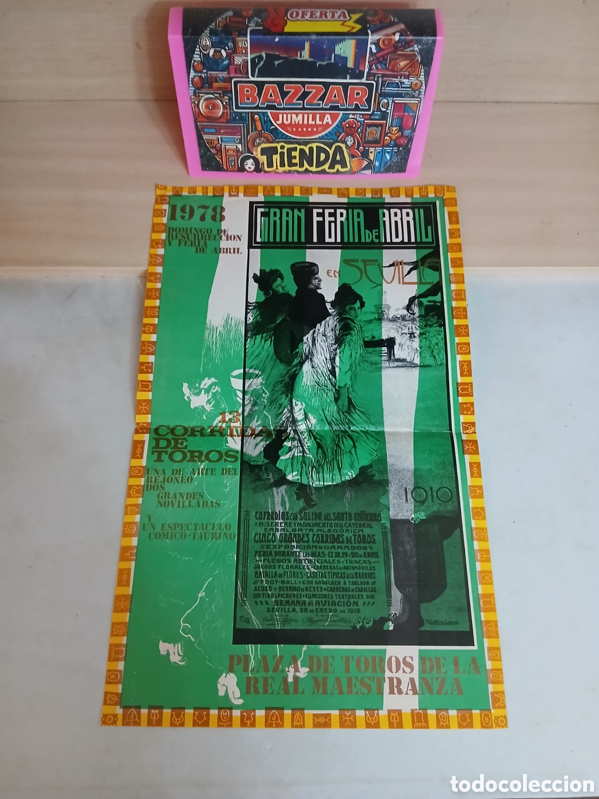 Coleccionismo de carteles: Cartel gran feria de abril sevilla