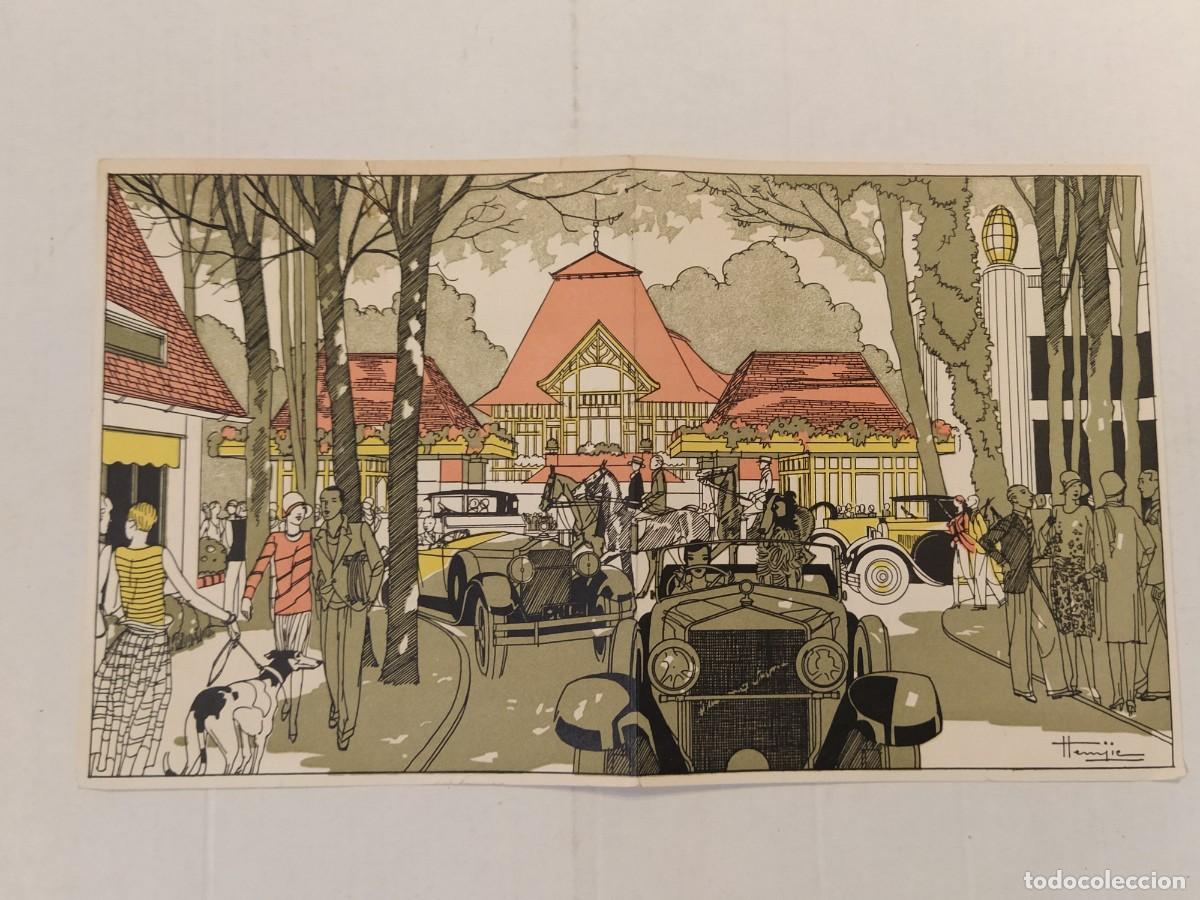 Coleccionismo de carteles: LE TOUQUET PARIS PLAGE - HOTEL - CASINO - PUBLICIDAD ANTIGUA -(K-15.434)