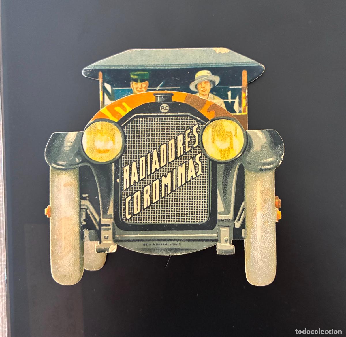 Coleccionismo de carteles: DISPLAY TROQUELADO - RADIADORES COROMINAS - SEIX & BARRAL - BARCELONA