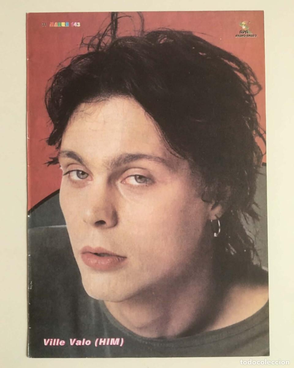 Coleccionismo de carteles: Ville Valo HIM / Kylie Minogue Double-Sided Mini Poster А5 - Mania Magazine Bulgaria Music