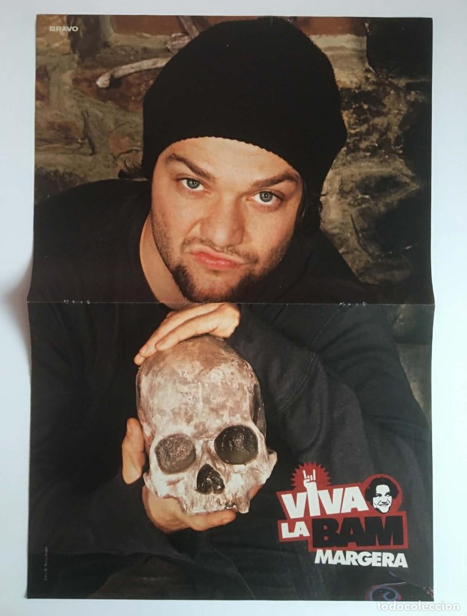 Coleccionismo de carteles: Bam Margera Viva La Bam / Mary-Kate & Ashley Olsen Twins Double-Sided Poster A3 - Bravo Germany