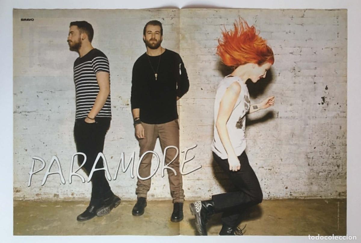Sammeln von Plakaten: Paramore / Louis Tomlinson One Direction Poster A3 Bravo Magazine Bulgaria 2010s Music
