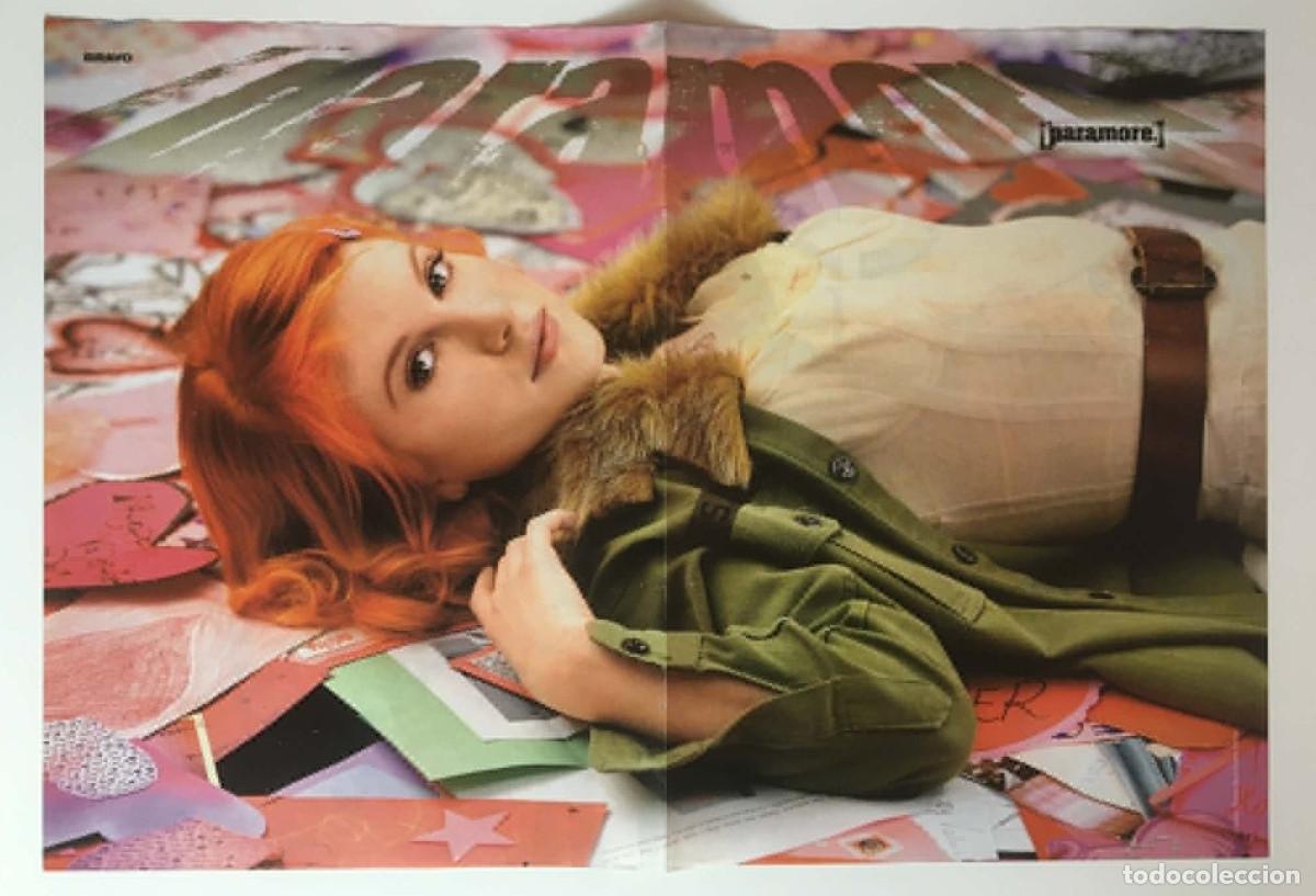 Coleccionismo de carteles: Hayley Williams Paramore / Sex and the City 2 Movie Double-Sided Poster A3 Bravo Magazine Bulgaria