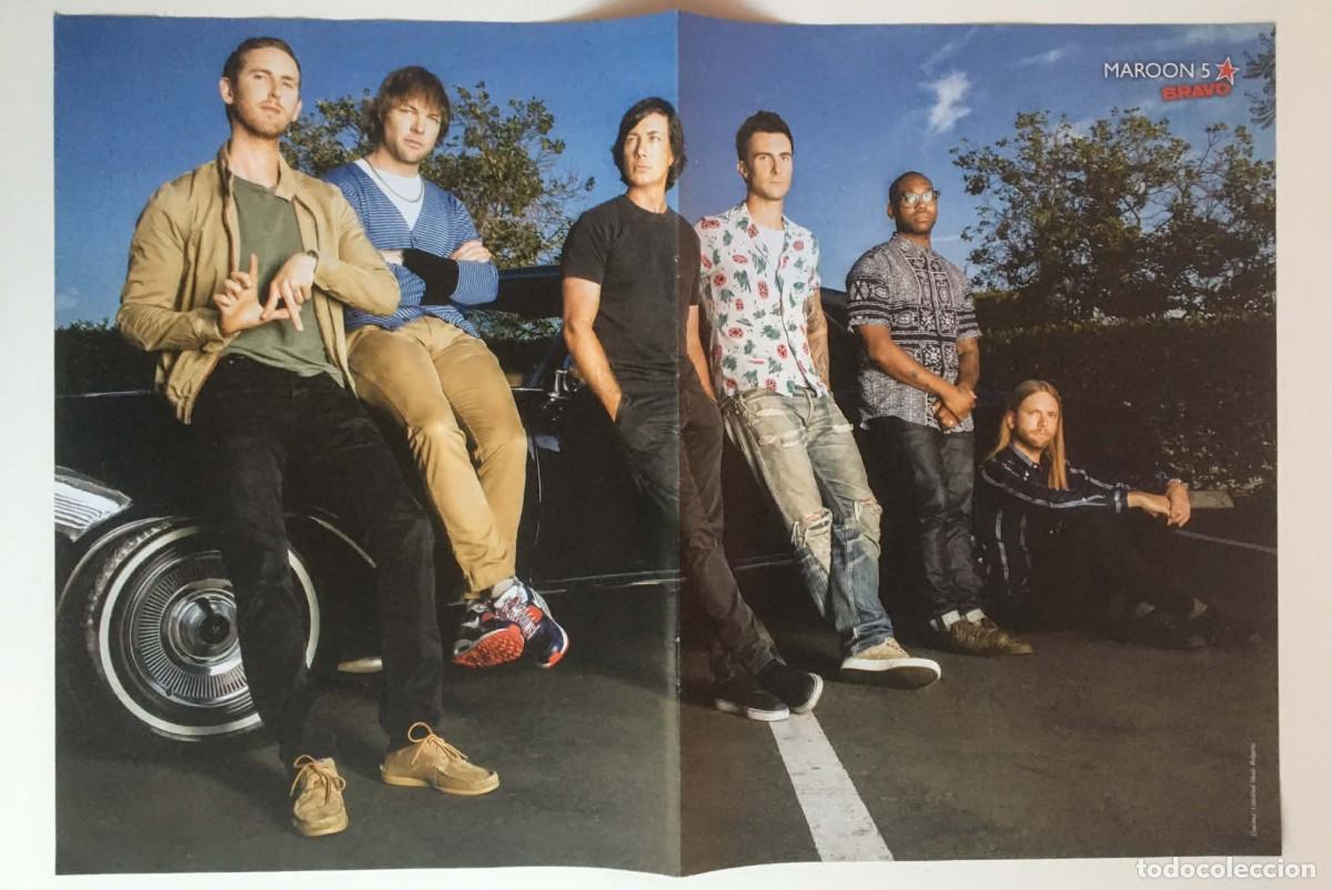 Collezionismo di affissi: Maroon 5 / Little Mix Double-Sided Poster A3 - Bravo Magazine Bulgaria Music