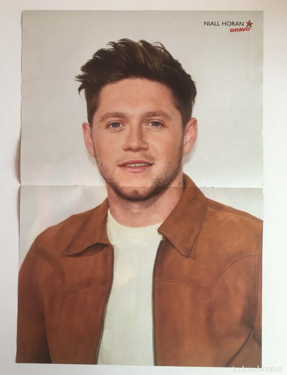 Colecionismo de cartazes: Niall Horan / Eva Parmakova Original A3 Double-Sided Poster - Bravo Magazine Bulgaria Music