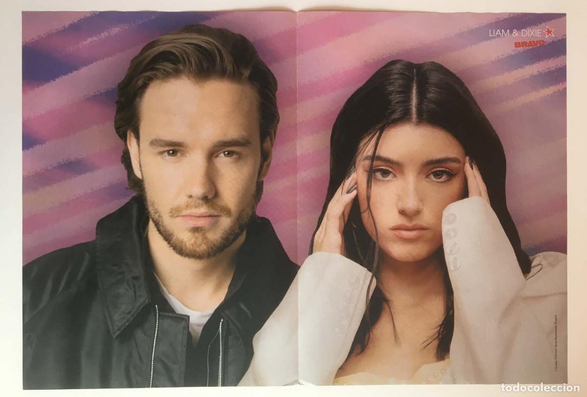 Poster collecting: Liam Payne & Dixie D'Amelio / Cole Sprouse Riverdale Double-Sided Poster A3 Bravo Magazine Bulgaria