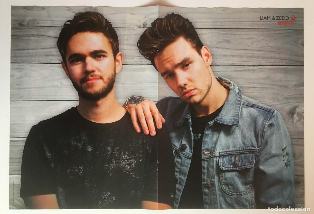 Poster collecting: Liam Payne & Zedd One Direction 1D / Kristian Kostov Original A3 Double-Sided Poster Bravo Bulgaria