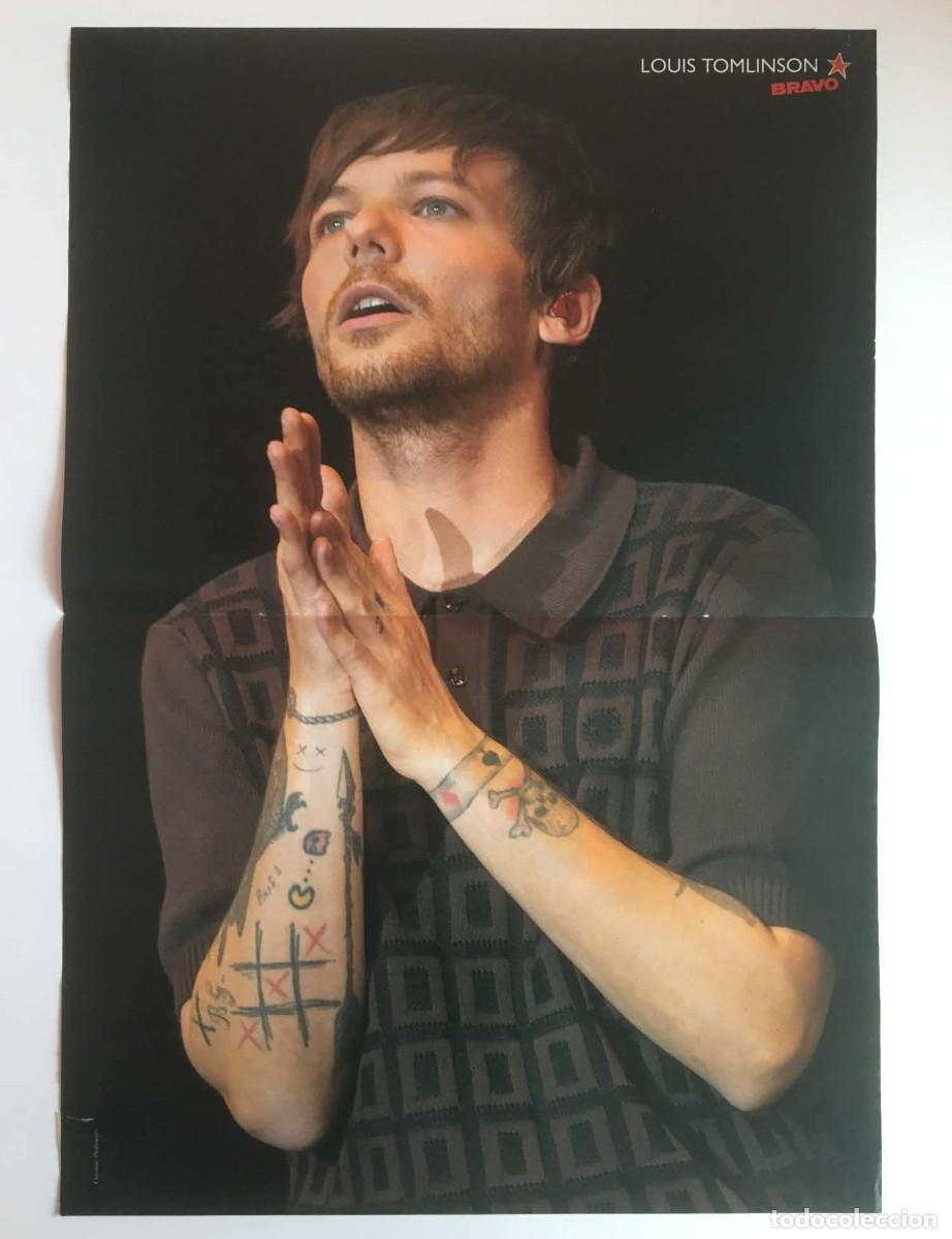 Coleccionismo de carteles: Louis Tomlinson One Direction / Sex Education Netflix Double-Sided Poster A3 Bravo Magazine Bulgaria