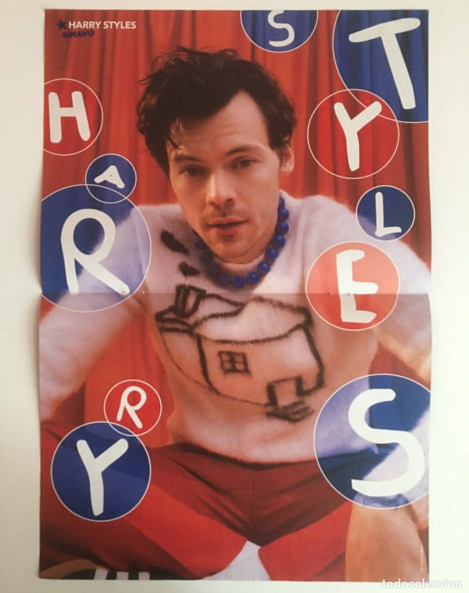 Coleccionismo de carteles: Harry Styles / Madison Beer Double-Sided Poster Bravo Magazine Bulgaria Music