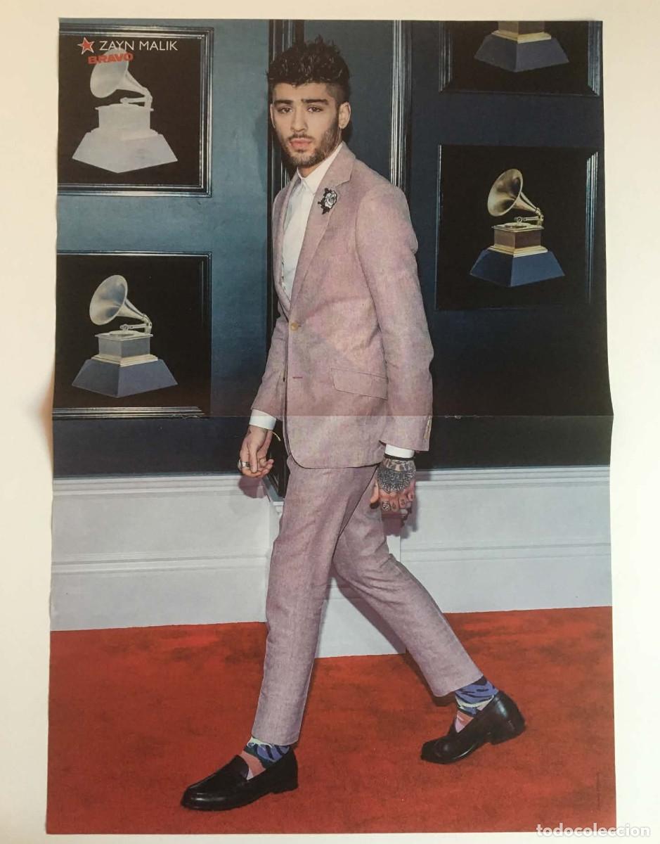 Coleccionismo de carteles: Zayn Malik / Thomas Sangster Double-Sided Poster A3 Bravo Magazine Bulgaria Music Cinema
