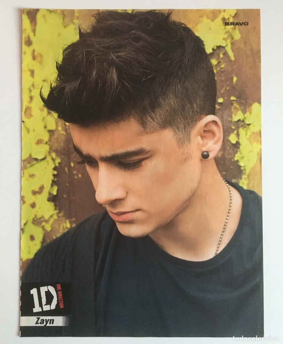 Coleccionismo de carteles: Zayn Malik One Direction Original Poster + Article Set Clipping Bravo Magazine Bulgaria Music