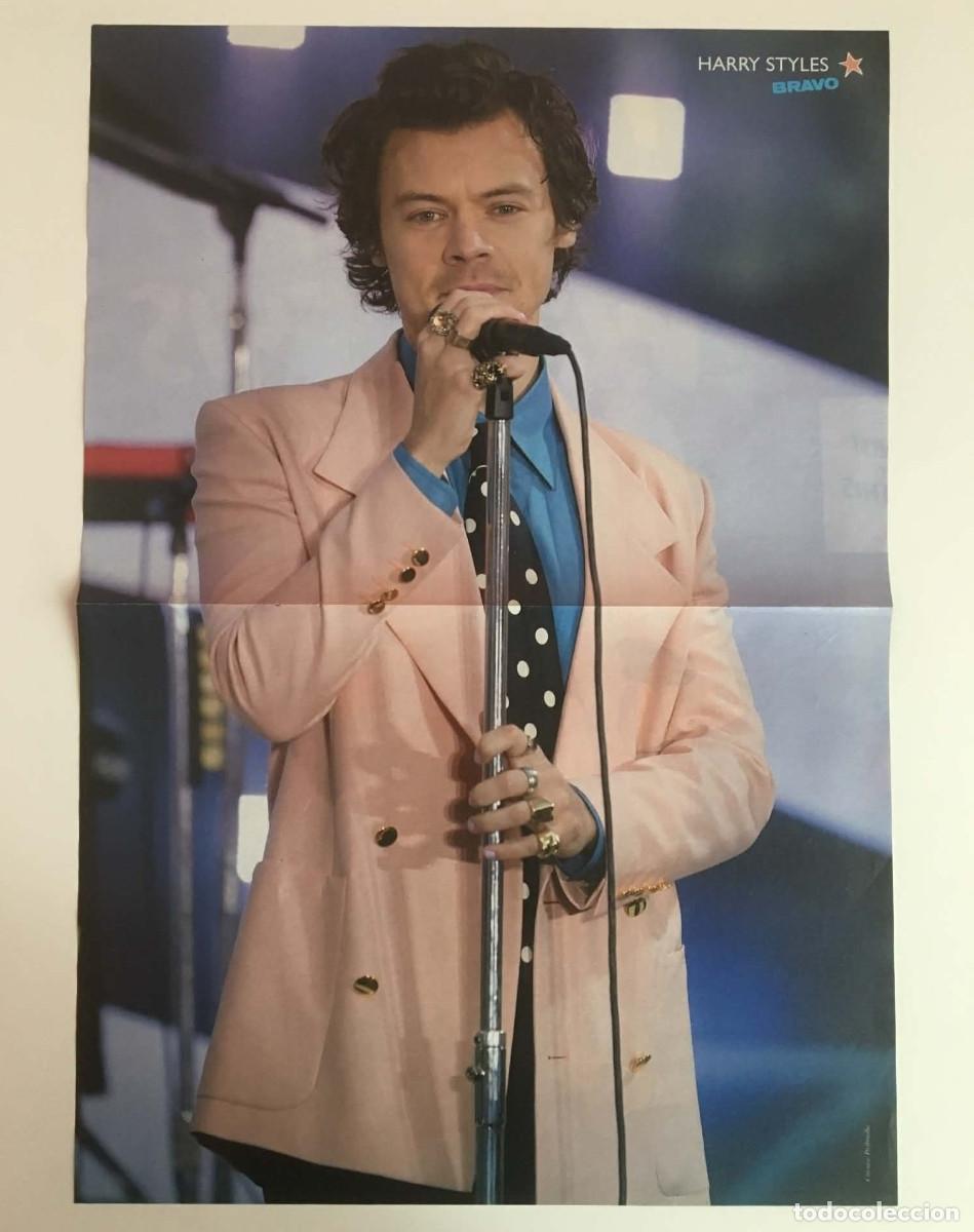 Coleccionismo de carteles: Harry Styles / Sophia Lillis & Wyatt Oleff Double-Sided Poster A3 Bravo Bulgaria Music One Direction