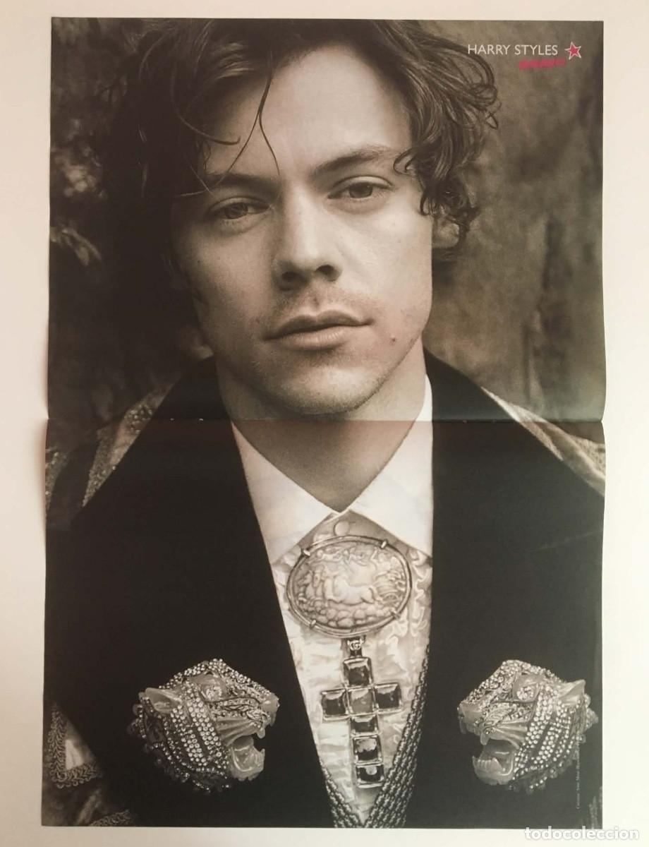 Coleccionismo de carteles: Harry Styles Gucci / Marcus & Martinus Double-Sided Poster A3 Bravo Bulgaria Music One Direction
