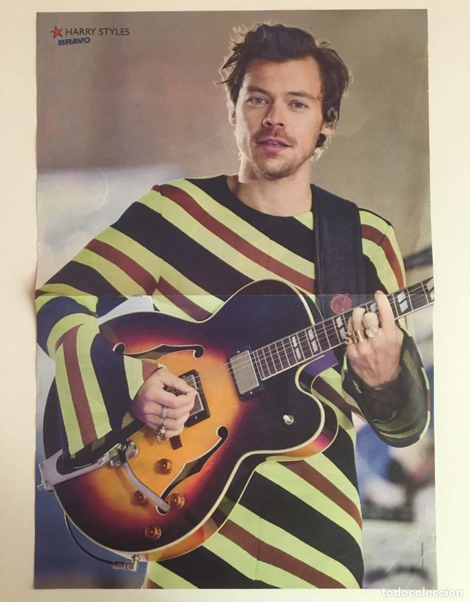 Coleccionismo de carteles: Harry Styles / Stray Kids Original Double-Sided Poster A3 Bravo Bulgaria Music K-Pop One Direction