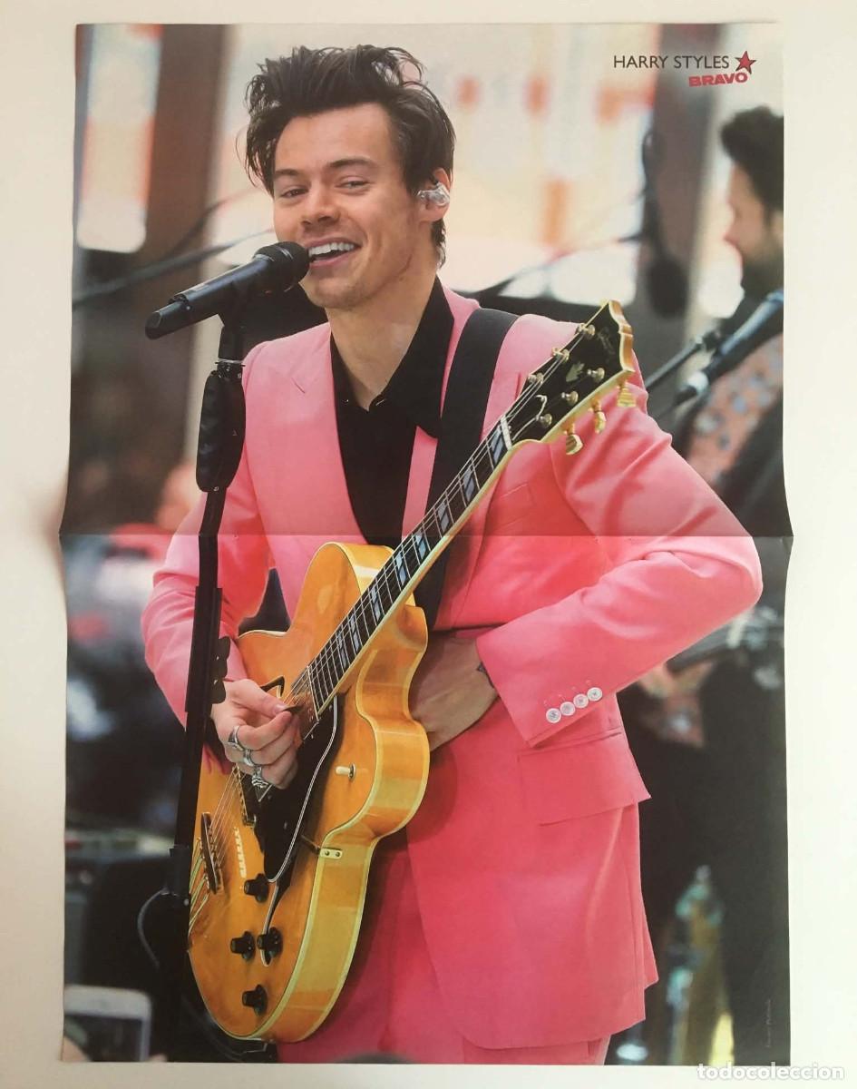 Coleccionismo de carteles: Harry Styles / Paramore Double-Sided Poster A3 Bravo Magazine Bulgaria Music One Direction 1D