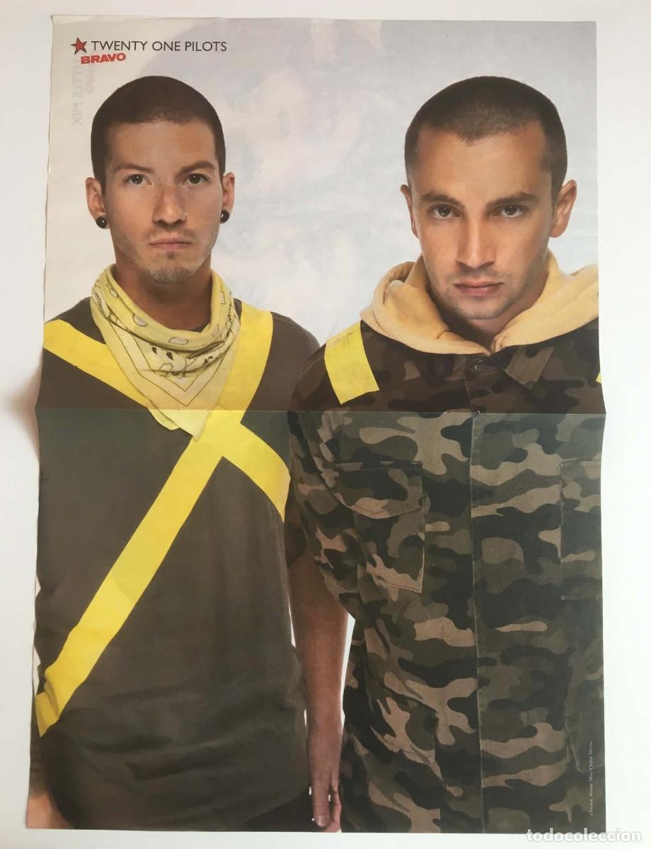 Coleccionismo de carteles: Twenty One Pilots / Little Mix Double-Sided Poster A3 Bravo Magazine Bulgaria Music