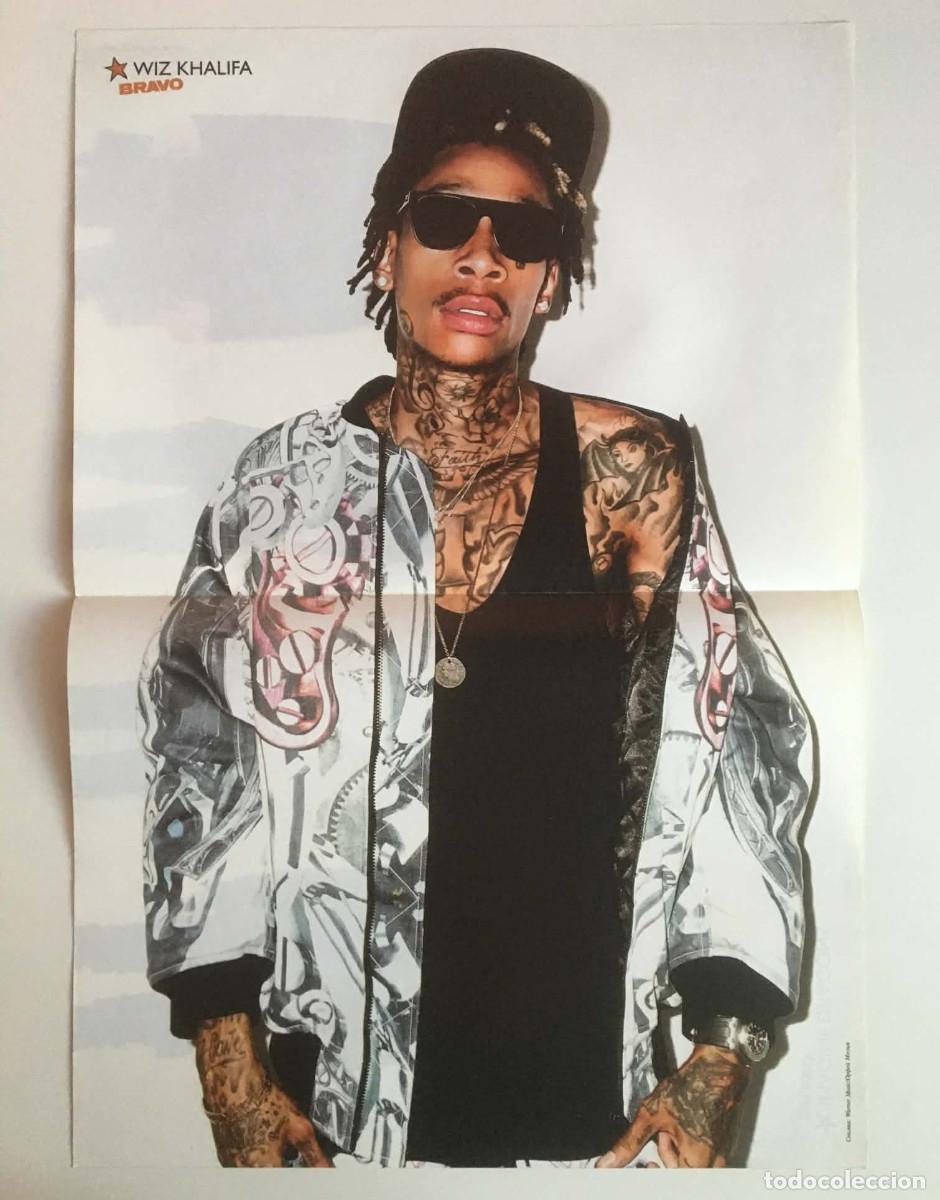 Coleccionismo de carteles: Wiz Khalifa / Imagine Dragons Double-Sided Poster A3 Bravo Magazine Bulgaria Music