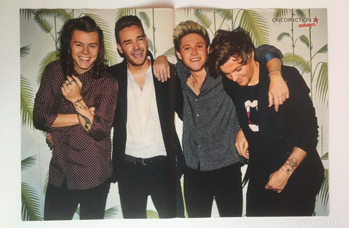 Coleccionismo de carteles: One Direction / Mihaela Marinova Double-Sided Poster A3 Bravo Magazine Bulgaria Music