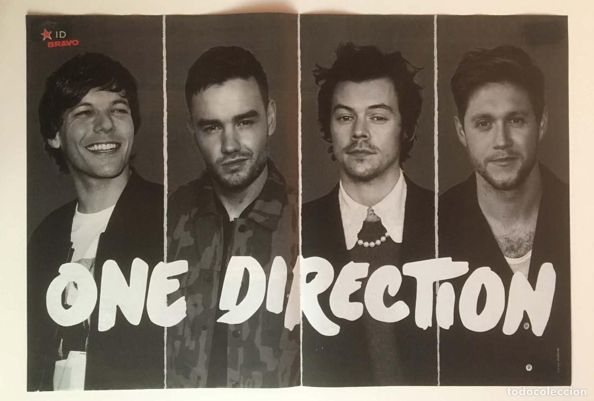 Coleccionismo de carteles: One Direction / Simona Double-Sided Poster A3 Bravo Magazine Bulgaria Music