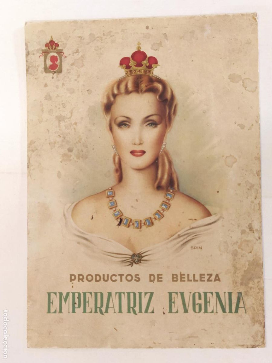 Coleccionismo de carteles: PRODUCTOS DE BELLEZA EMPERATRIZ EUGENIA - CARTEL ANTIGUO - I.G. VILADOT , BARCELONA -VER FOTOS