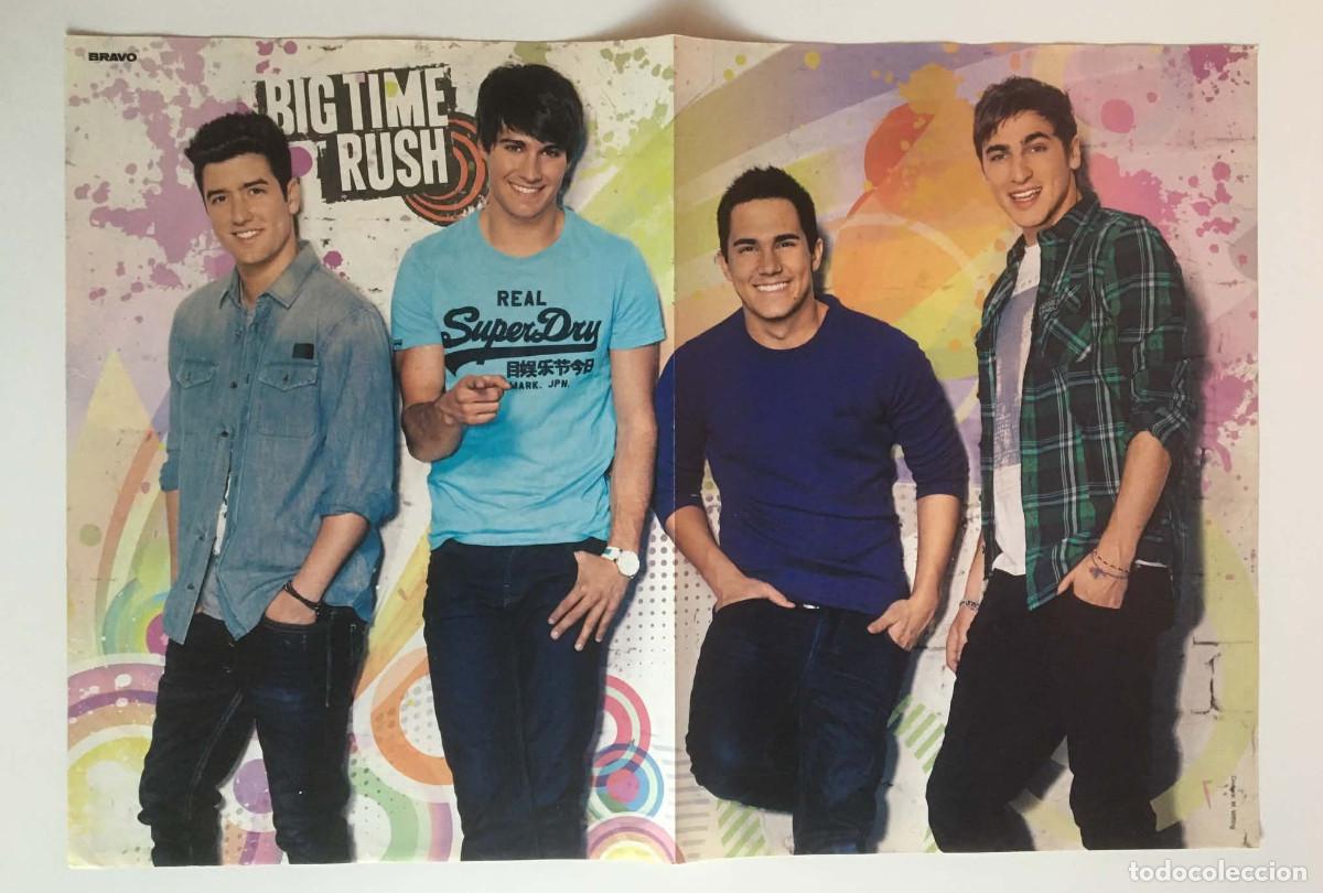 Sammeln von Plakaten: Big Time Rush / Cher Lloyd Double-Sided Poster A3 &ndash; Bravo Magazine Bulgaria Music