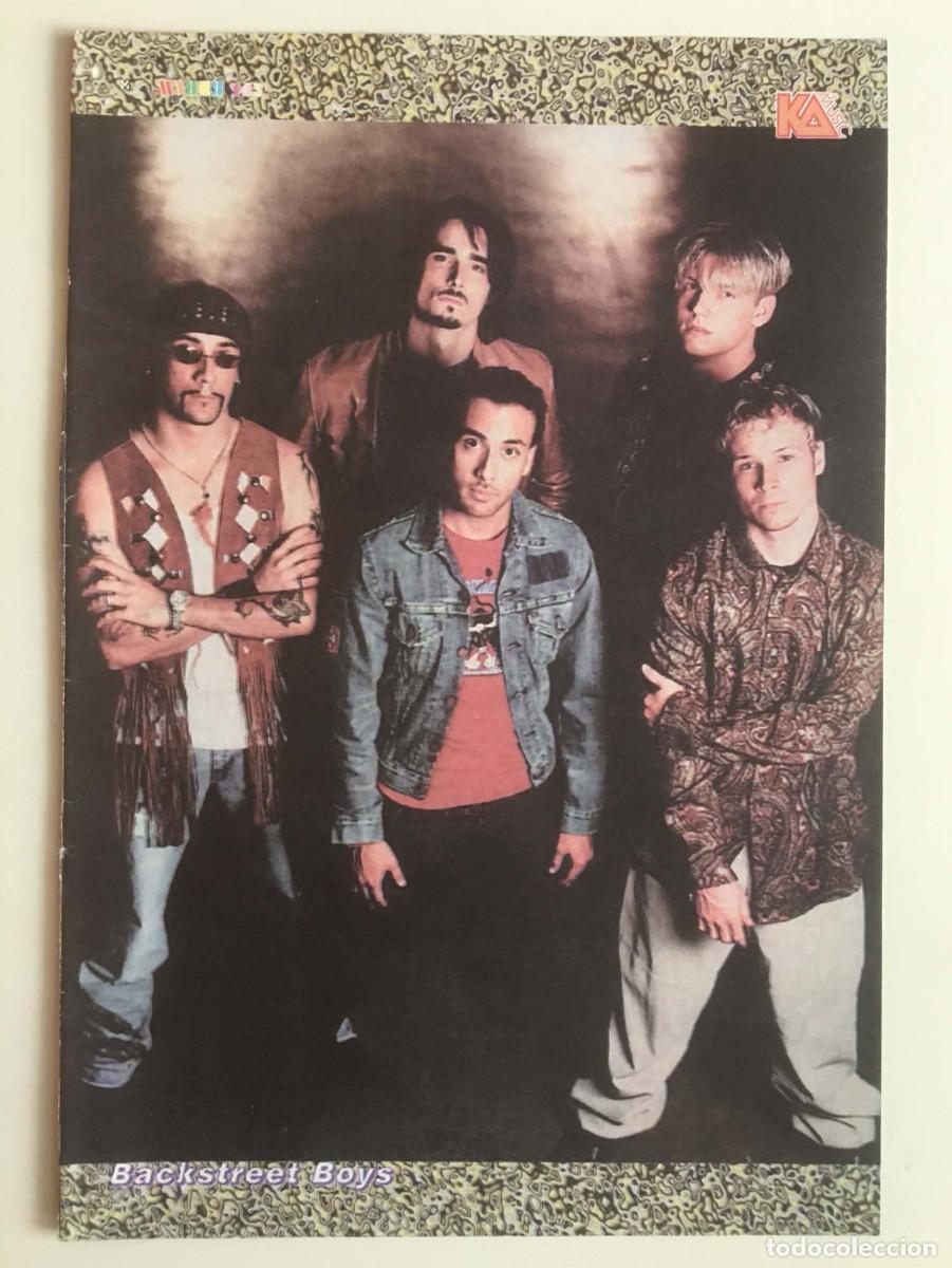 Coleccionismo de carteles: Backstreet Boys / Westlife Double-Side Mimi Poster A5 - Mania Magazine Bulgaria Music