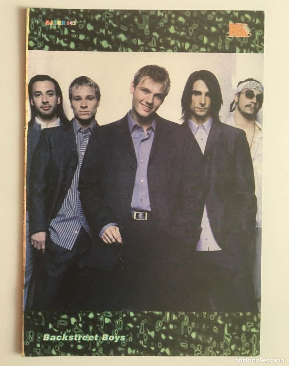 Coleccionismo de carteles: Backstreet Boys / Jason Behr Double-Sided Mini Poster A5 - Mania Magazine Bulgaria Music