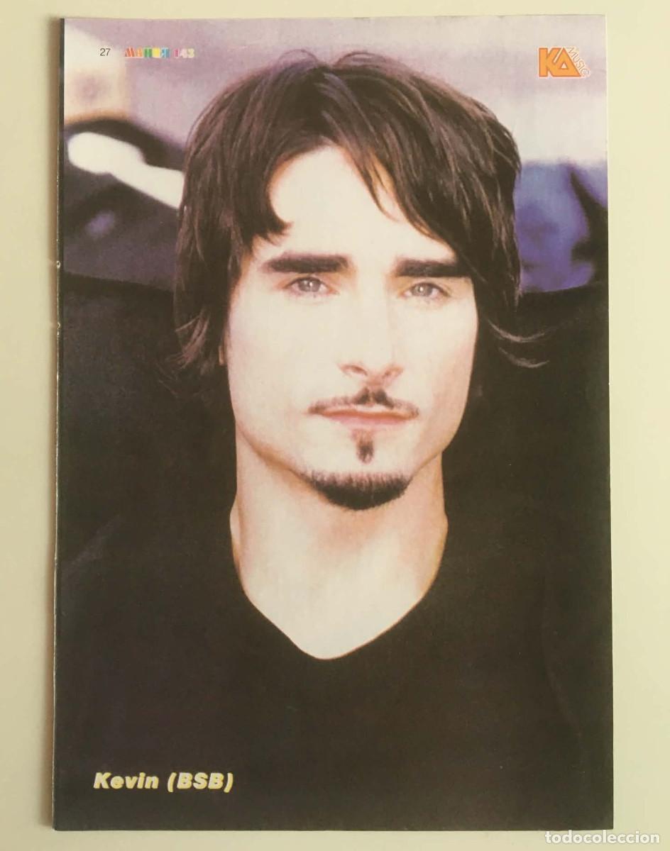 Coleccionismo de carteles: Kevin Backstreet Boys / No Angels Double-Sided Mini Poster A5 - Mania Magazine Bulgaria Music