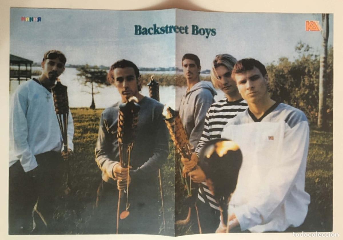 Coleccionismo de carteles: Backstreet Boys / In Extremo Double-Sided Poster A3 - Mania Magazine Bulgaria Music