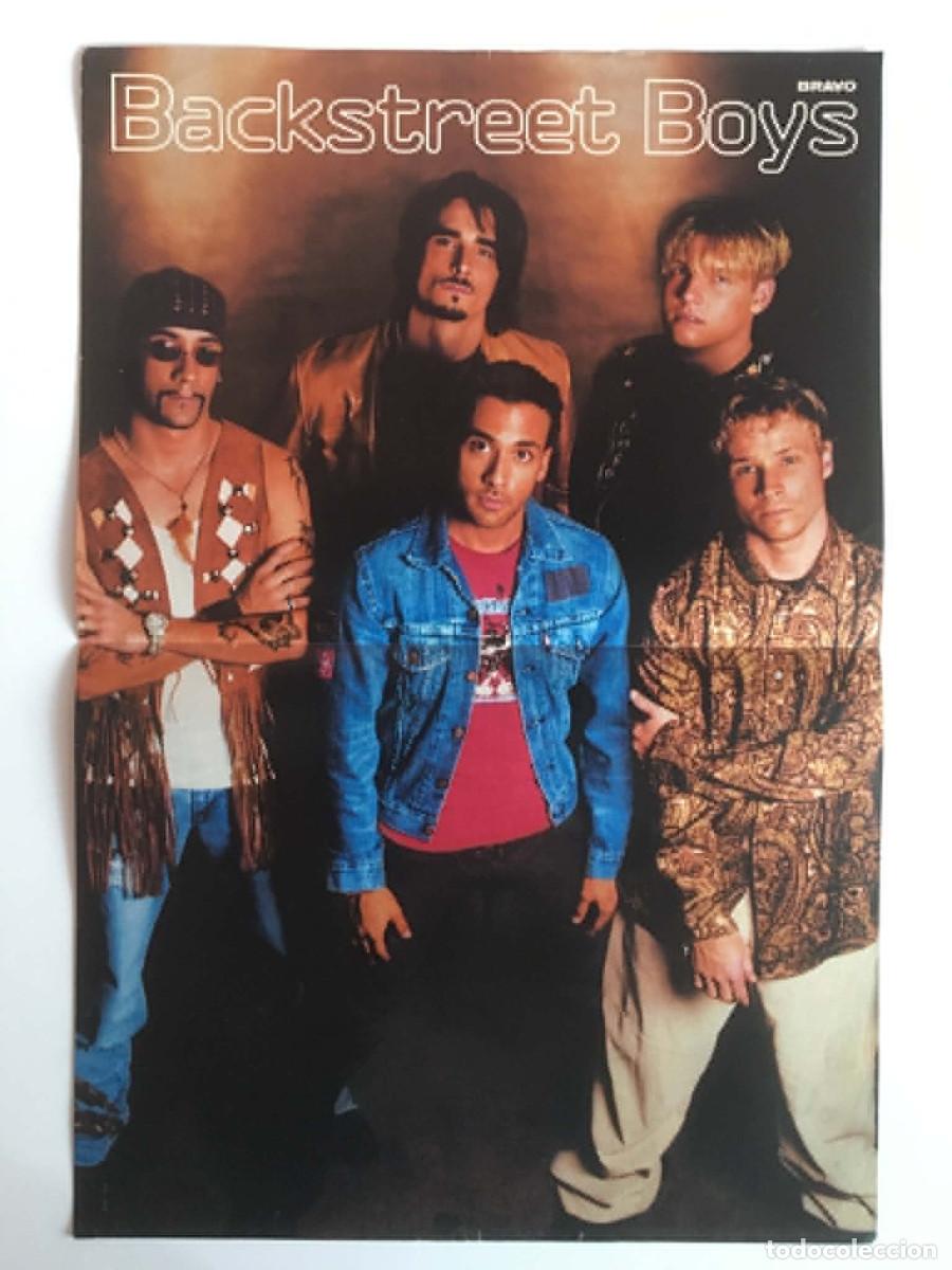Coleccionismo de carteles: Backstreet Boys / The X-Files Akte X Double-Sided Poster A3 - Bravo Magazine Germany Music TV Series
