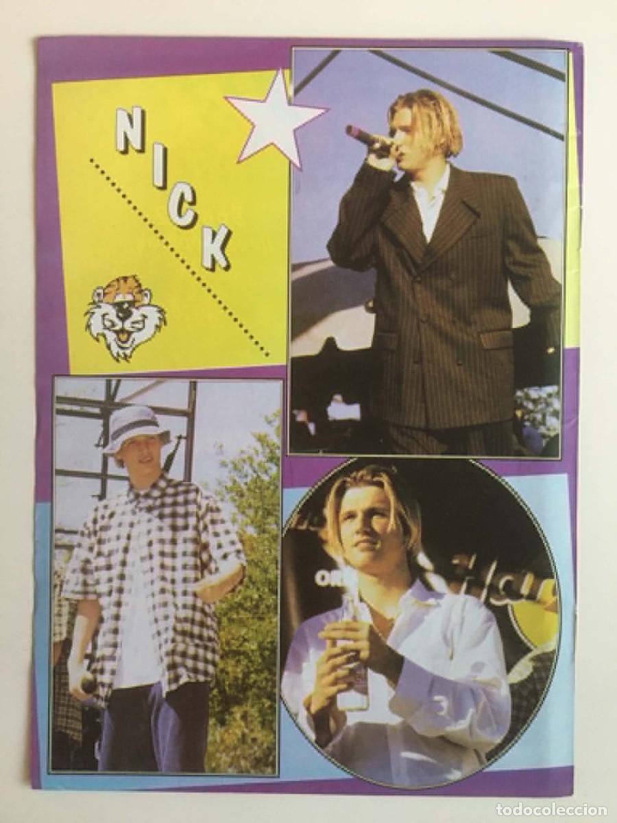 Coleccionismo de carteles: Nick Carter Backstreet Boys BSB Original Poster A4 - Mix Magazine Bulgaria Music