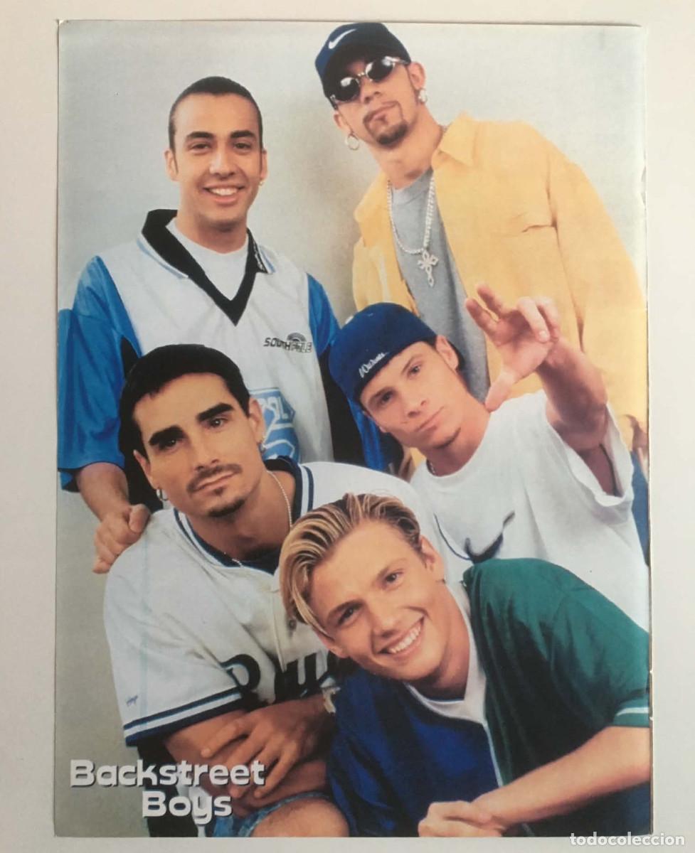 Coleccionismo de carteles: Backstreet Boys / Marilyn Manson Double-Sided Poster A4 - Mix Magazine Bulgaria Music