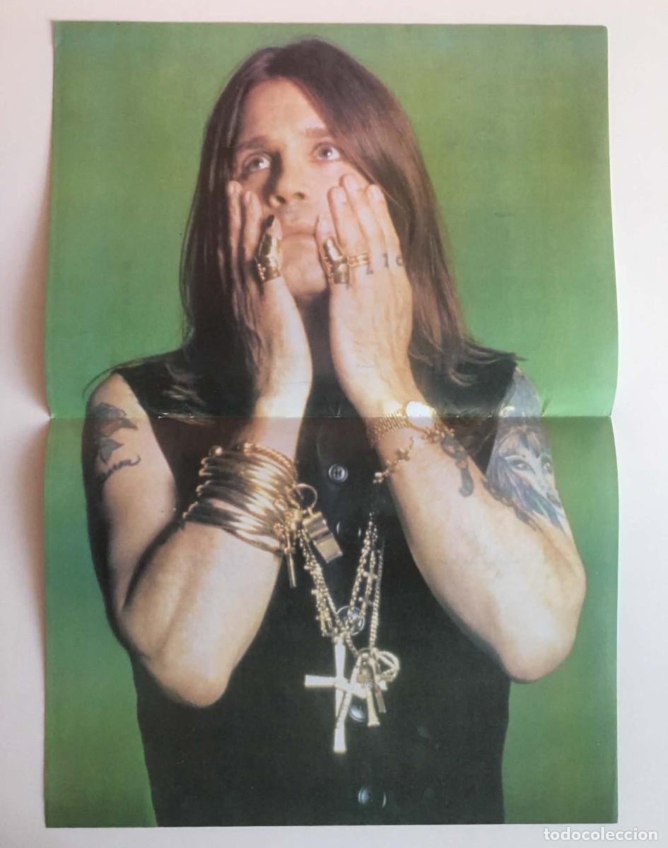 Coleccionismo de carteles: Ozzy Osbourne / Backstreet Boys Double-Sided Poster A3 - Mix Magazine Bulgaria Music