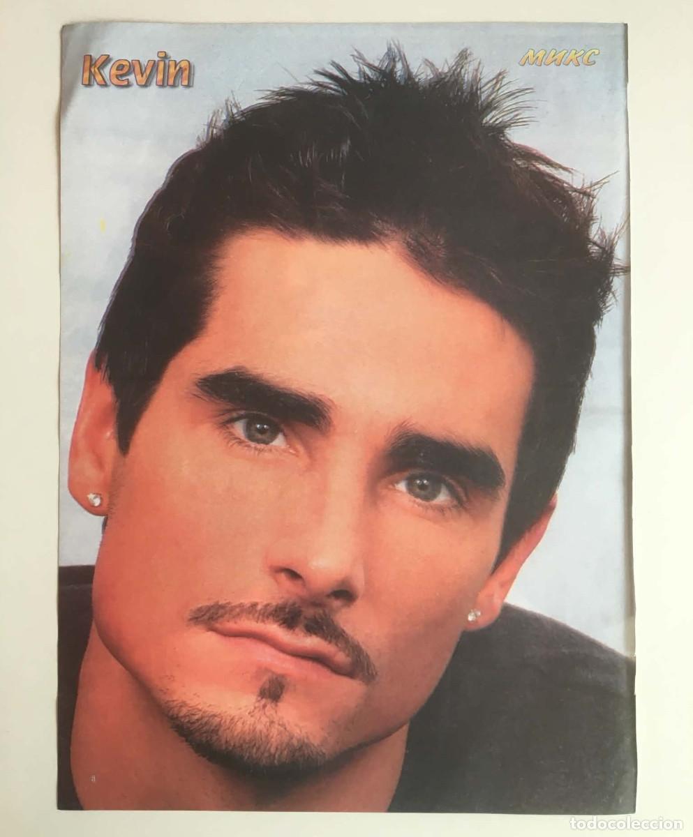 Coleccionismo de carteles: Kevin Richardson Backstreet Boys Vintage Poster A4 - Mix Magazine Bulgariа Music