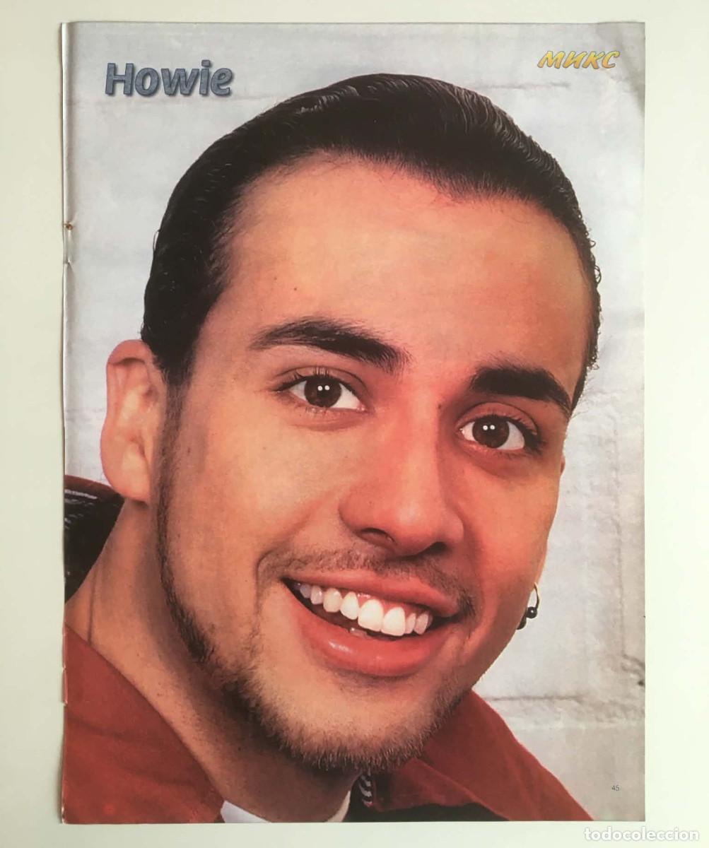 Coleccionismo de carteles: Howie Dorough Backstreet Boys Vintage Poster A4 - Mix Magazine Bulgaria Music