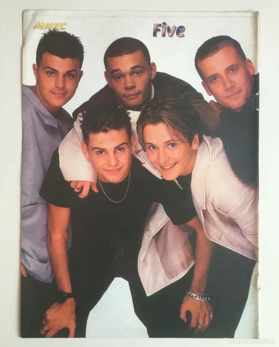 Coleccionismo de carteles: Five 5ive Original Vintage Poster A4 - Mix Magazine Bulgaria Music